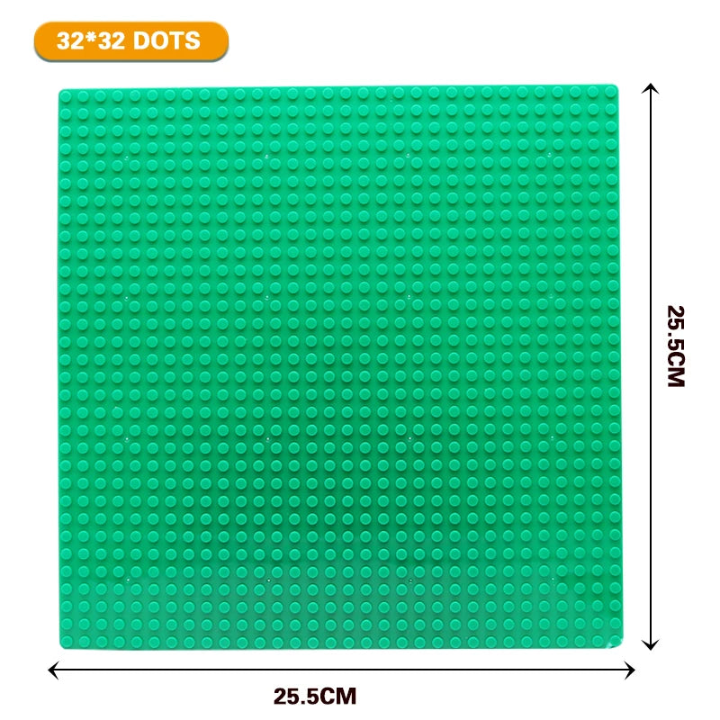 32x32 Dots Styles Plastic Assembly Blocks Base Plates Figures City Classic Toys Building  Baseplates  For Children Gift
