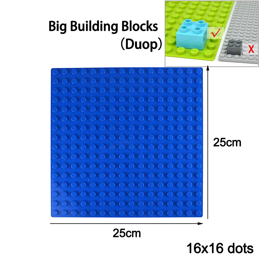32x32 Dots Styles Plastic Assembly Blocks Base Plates Figures City Classic Toys Building  Baseplates  For Children Gift