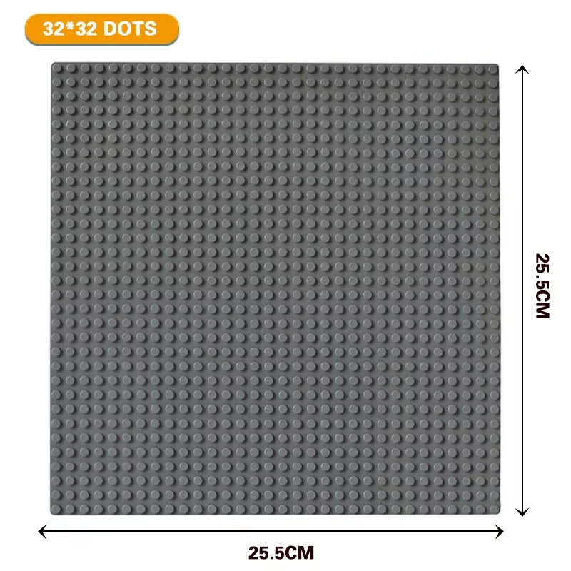 32x32 Dots Styles Plastic Assembly Blocks Base Plates Figures City Classic Toys Building  Baseplates  For Children Gift