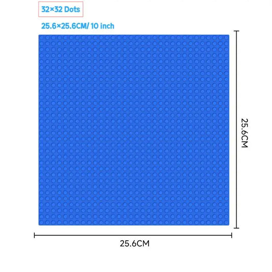 32x32 Styles Base Plate MOC Classic Building Blocks DIY Small Size Bricks Baseplate Parts for City Figures Children Toys