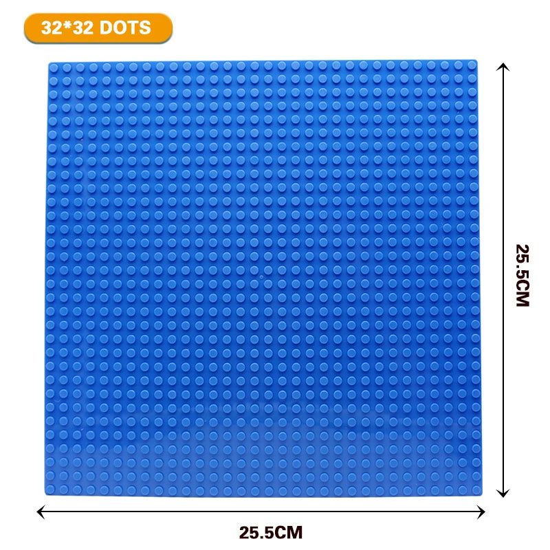32x32 Dots Styles Plastic Assembly Blocks Base Plates Figures City Classic Toys Building  Baseplates  For Children Gift